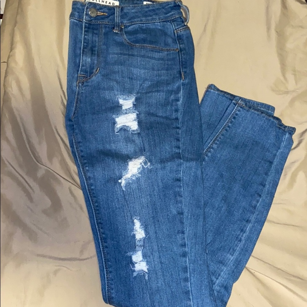 Bullhead high rise skinny jeans size 27